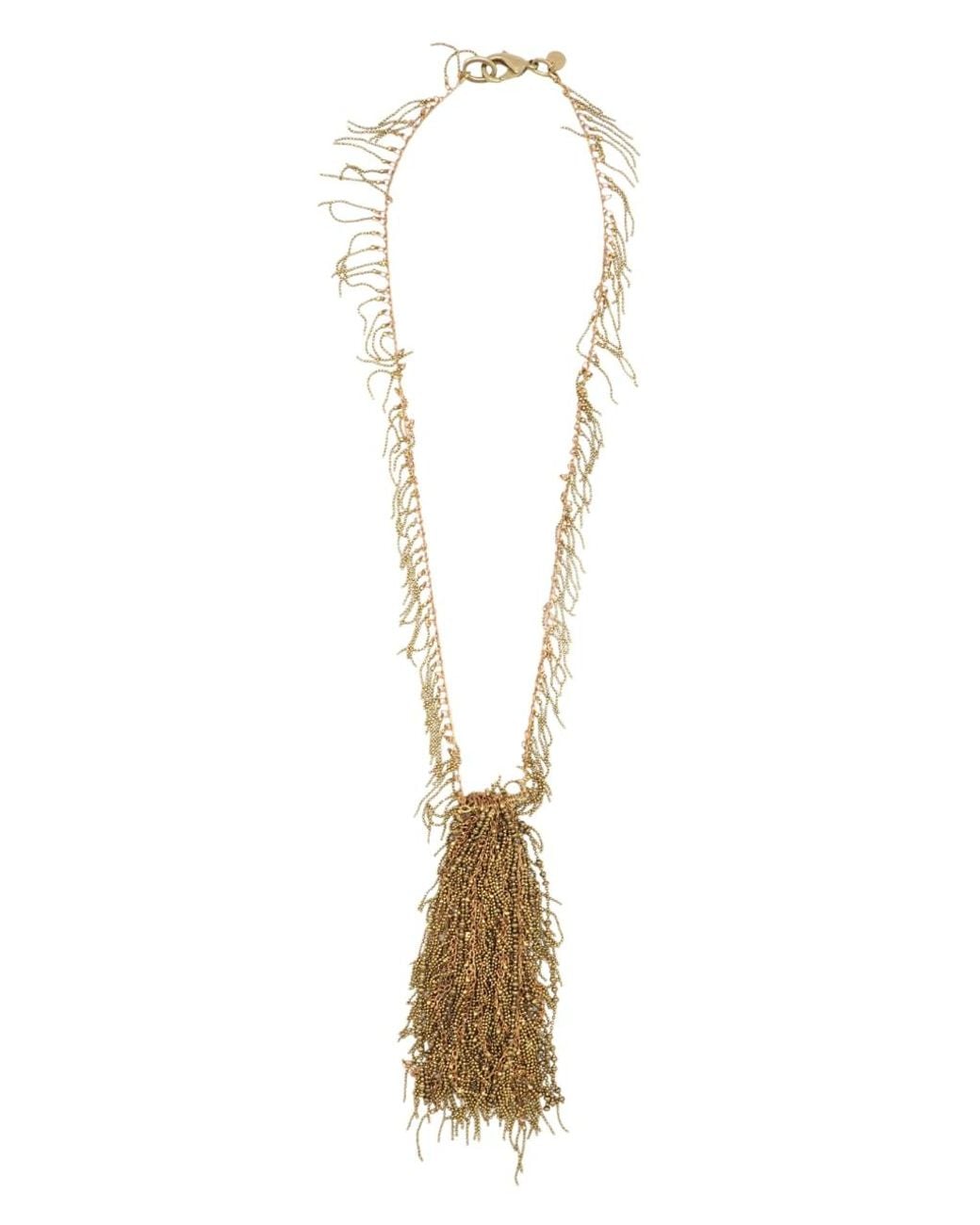 Sita Nevado Metallic Curtain Necklace