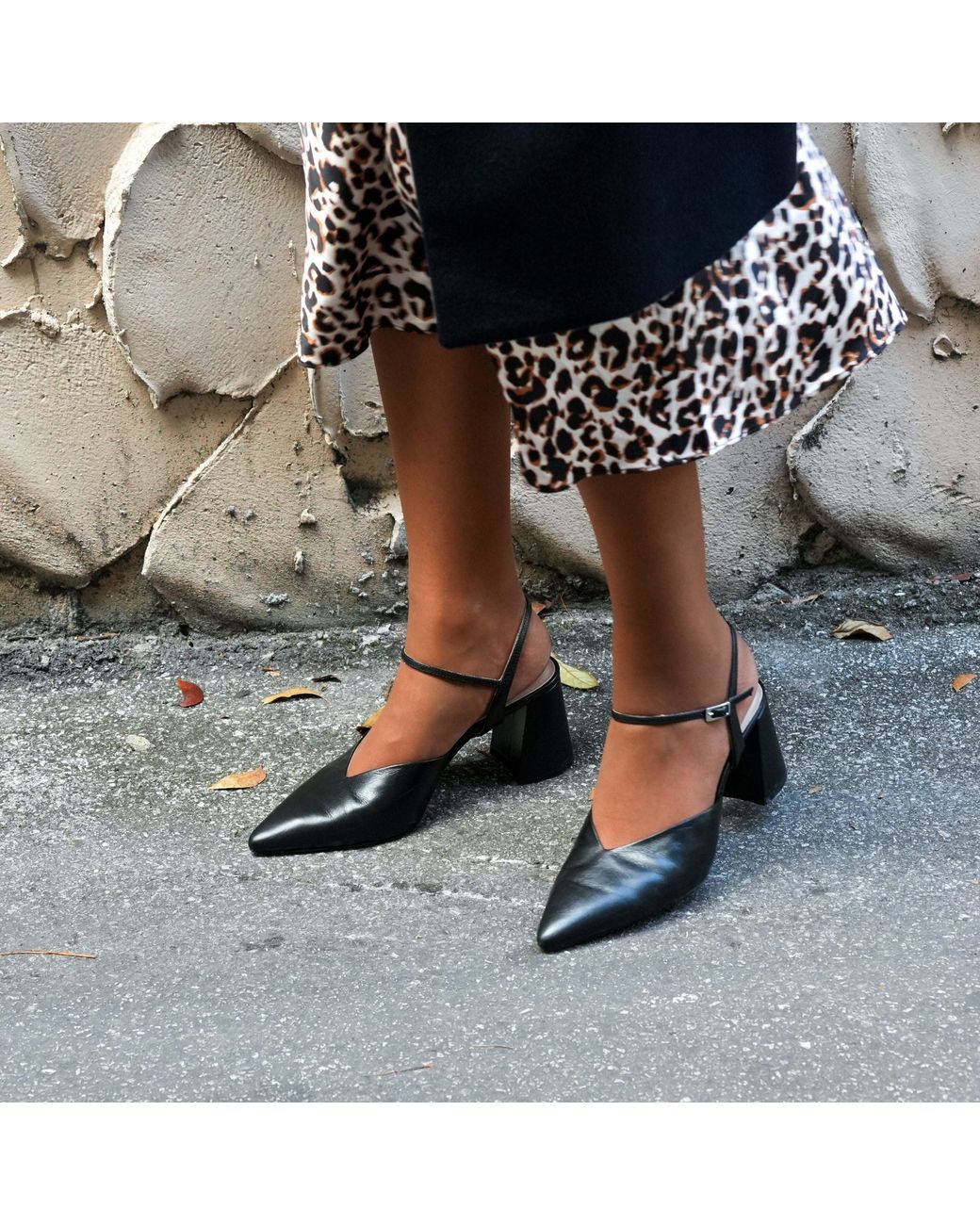 Alterre Black Amal V Mule