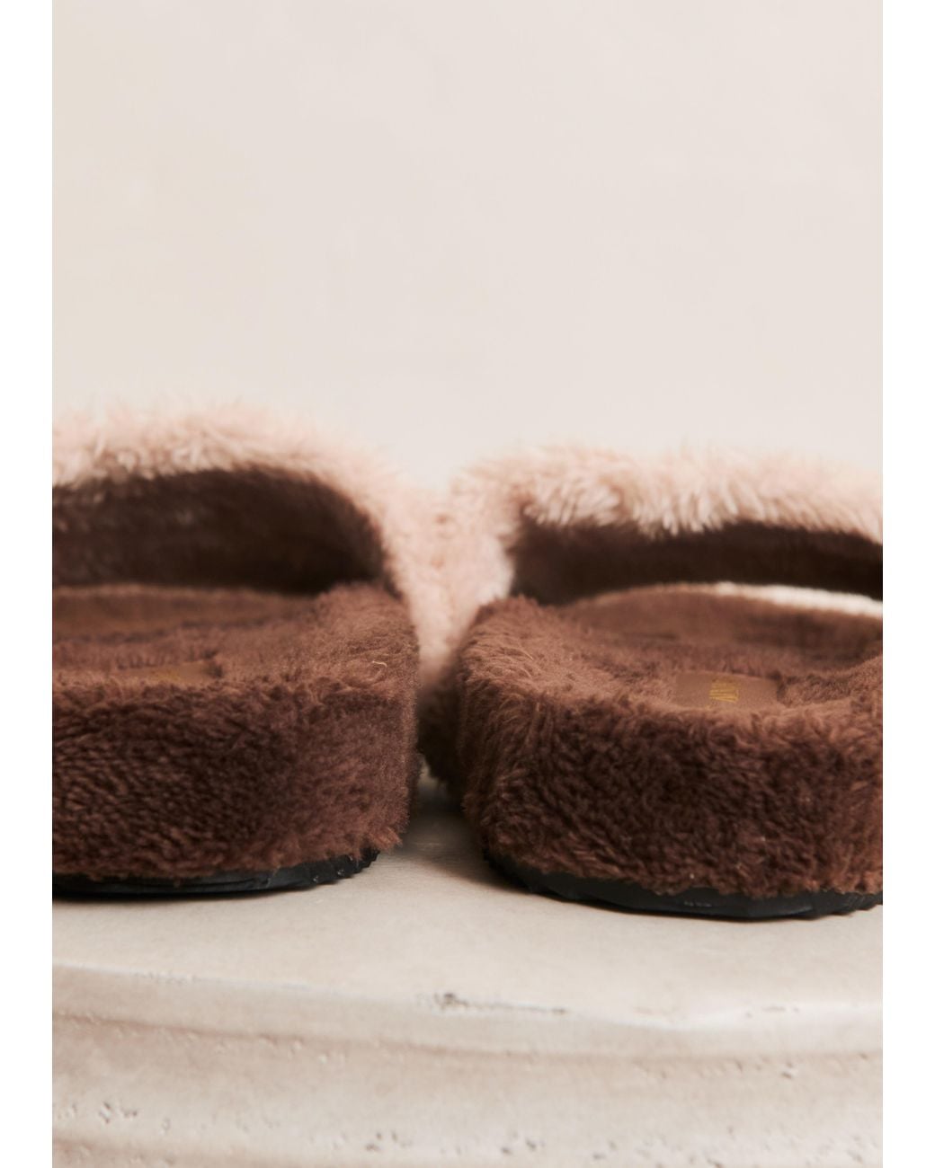 Amélie Alvari Brown Sun Embroidered Slide