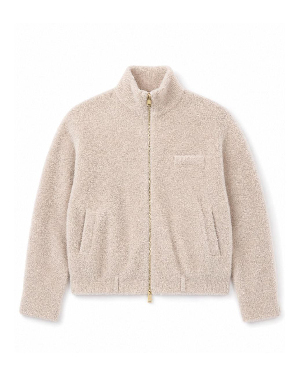 ROAV Natural Neutrals Everyday Emma Soft Double Zip Cardigan