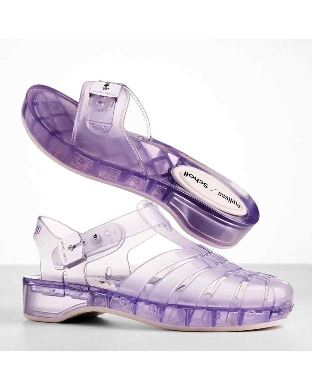 Melissa Purple Neutrals Possession Pescura Heel X Scholl