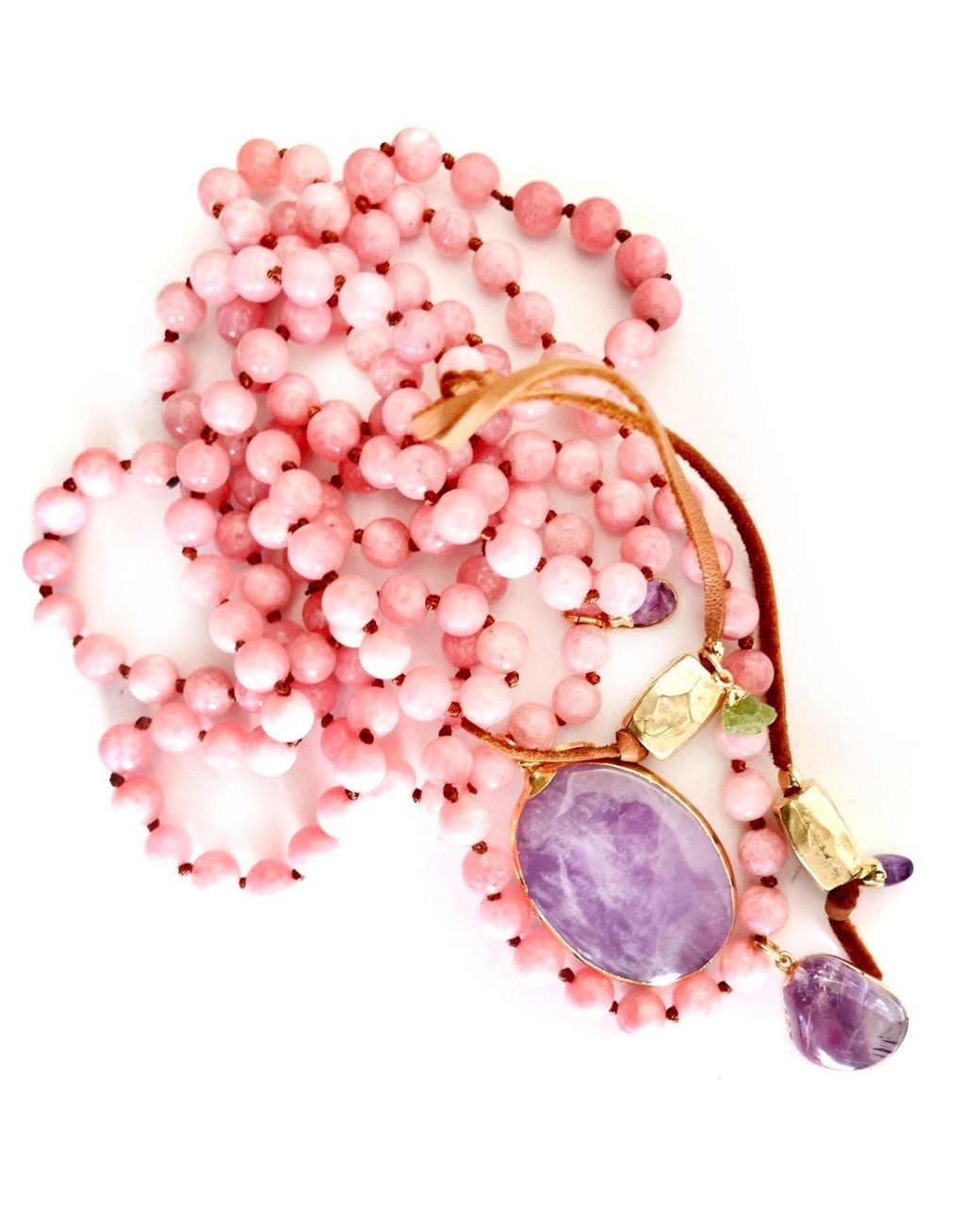 Persia Dona Jewelry Red Amethyst Dream Necklace