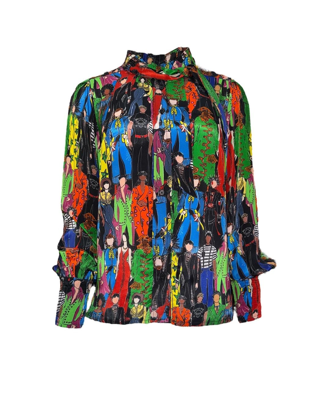 Any Old Iron Green Heroes Necktie Shirt