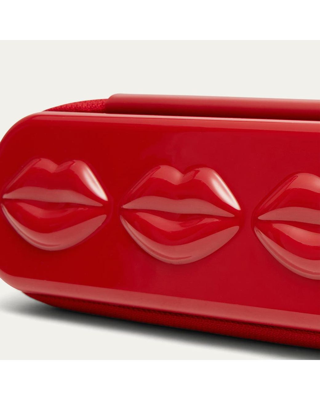 Lulu Guinness Red Lulu Lips Spexi Glasses Case