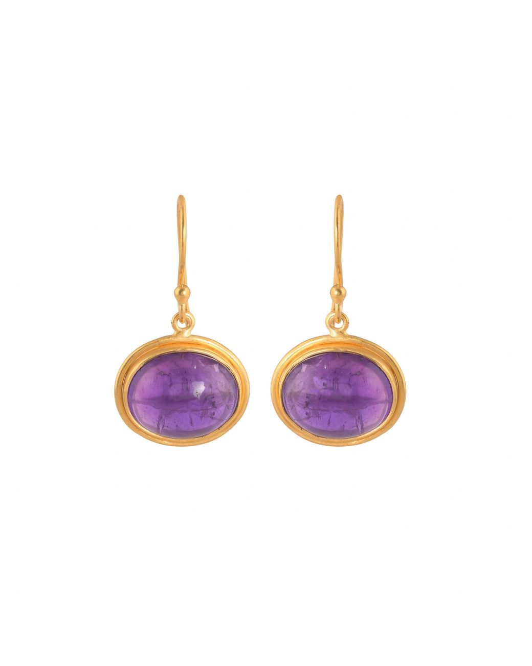 Opium Jewels Purple Orbit Earrings