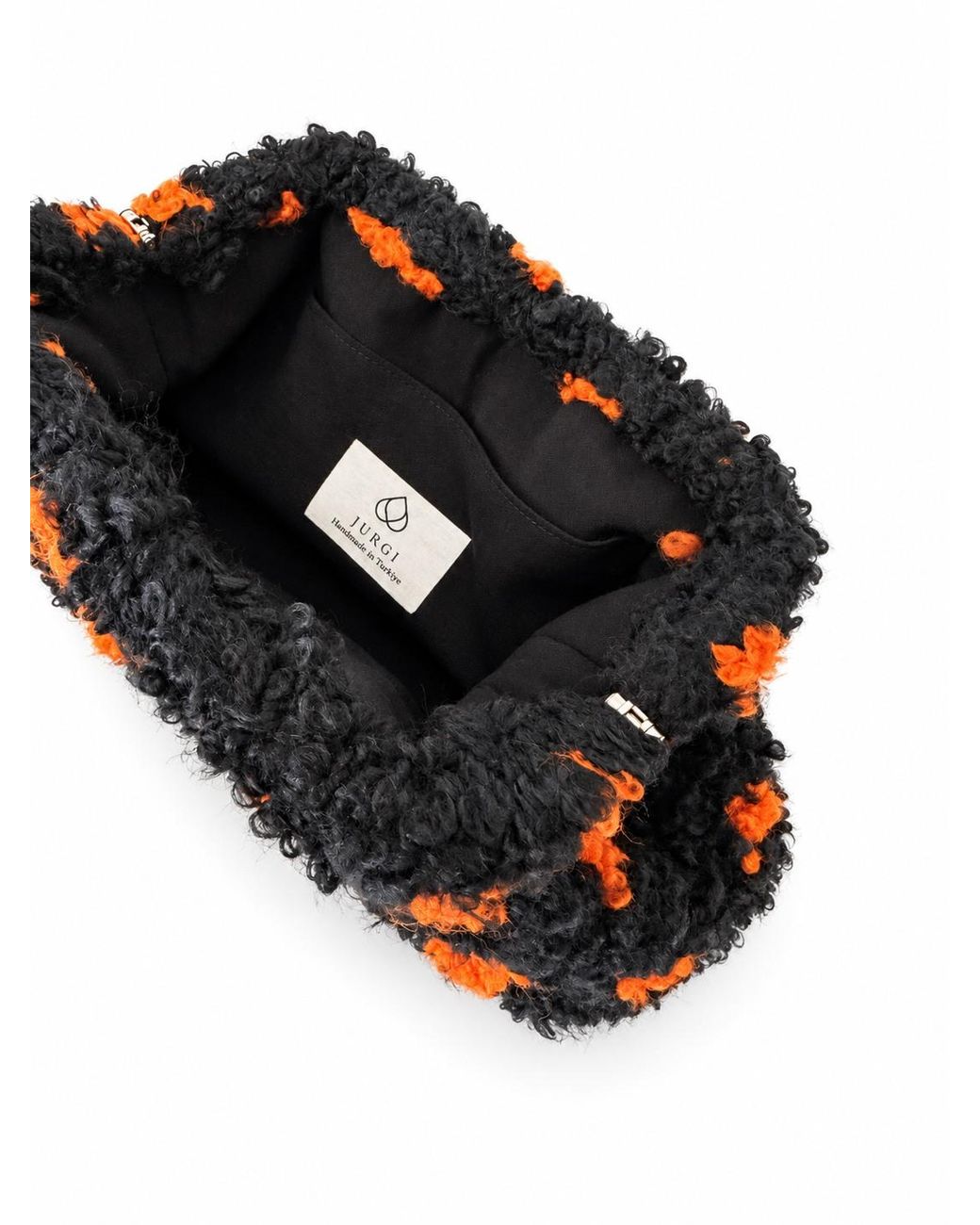 Jurgi Brand Black Nora Wool Clutch