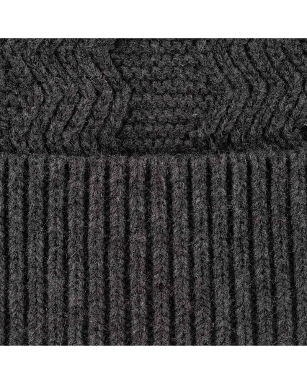 Norbron Gray Kordec Dark Beanie for men