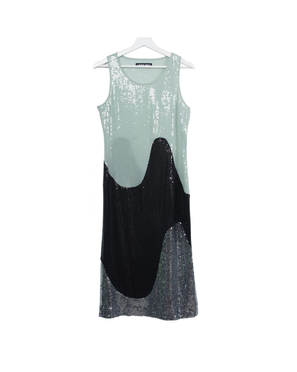Laura Daili Multicolor Glass Flow Dress