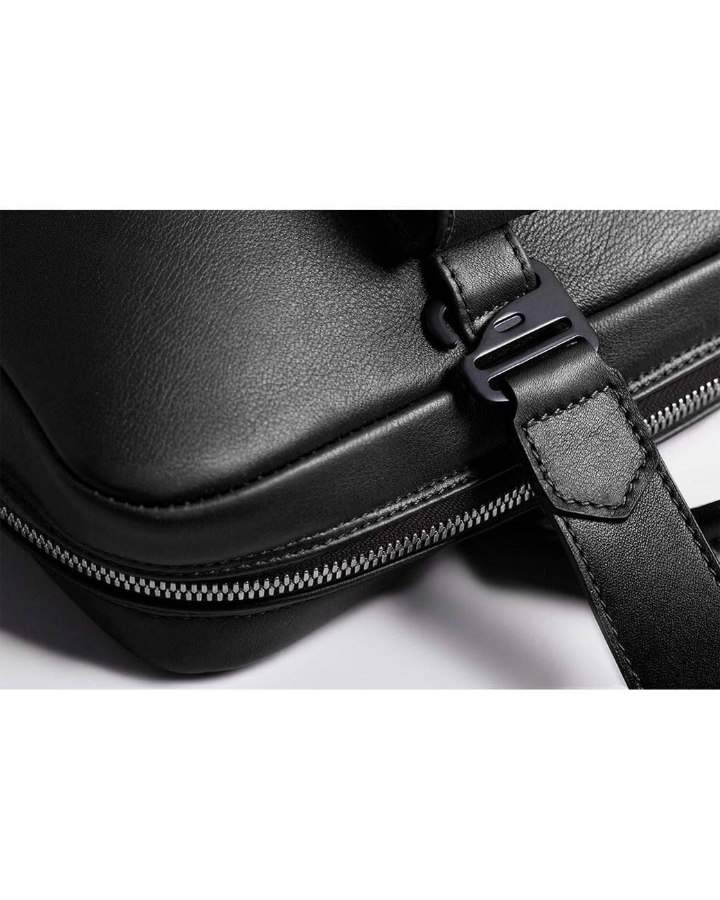 Harber London Black Laptop Briefcase for men