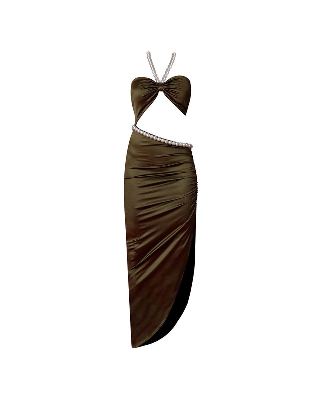 Nur Karaata Brown Sophia Dress