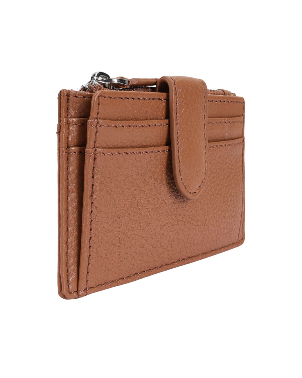 Paul Costelloe Blue Carl Leather Card Holder for men