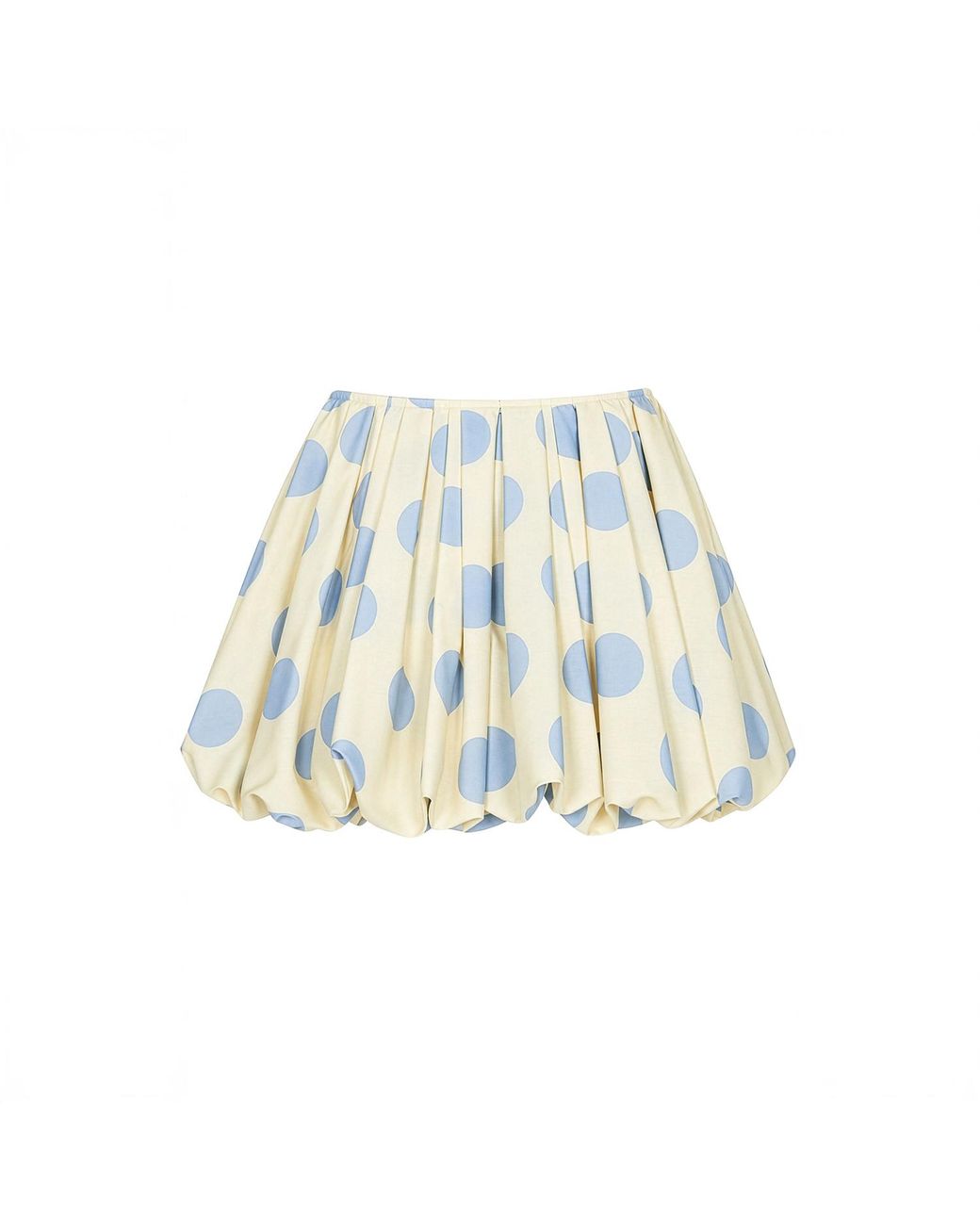 Herfetch Blue Mini Balloon Skirt Multicolour