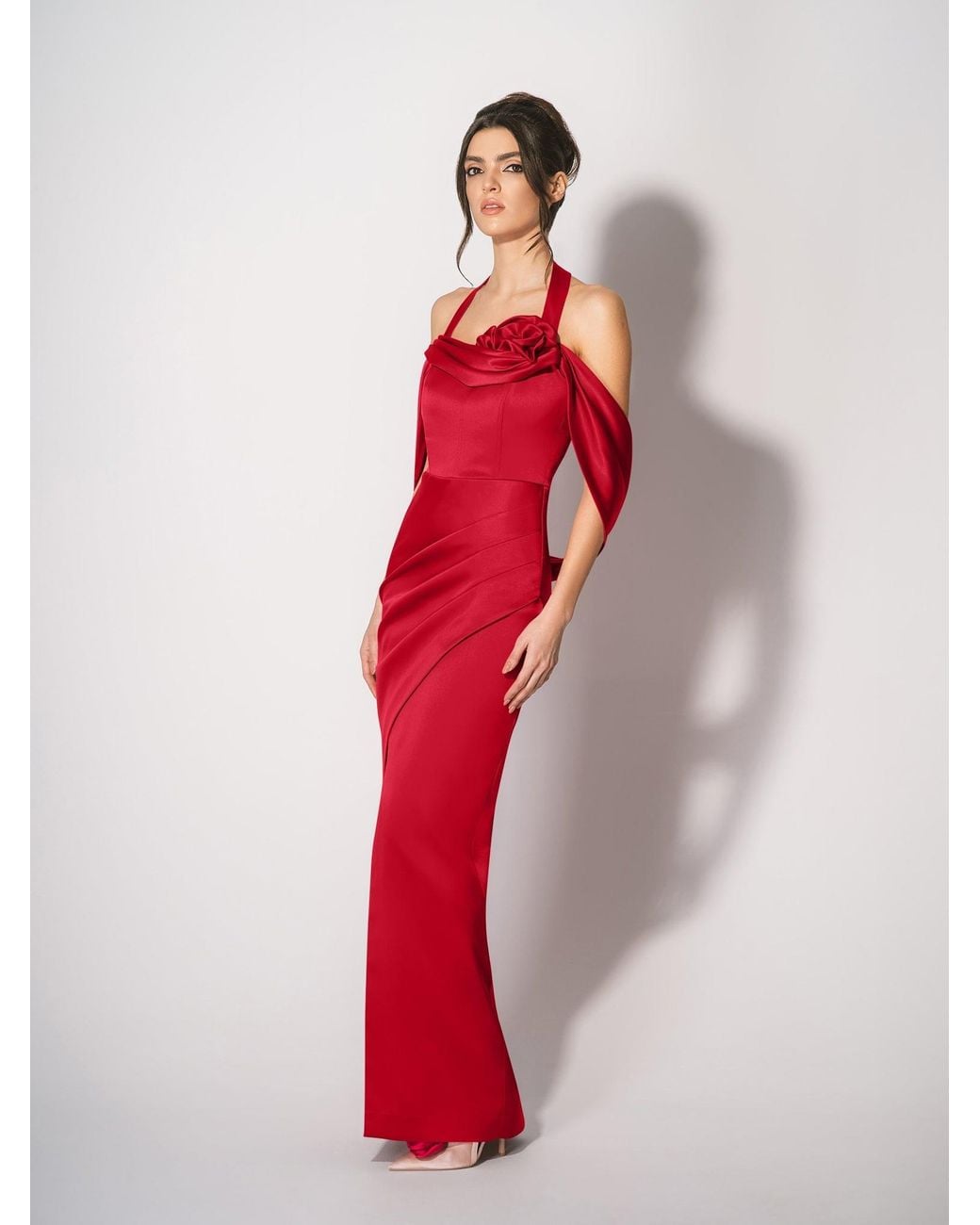 Tia Dorraine Red Rose Garden Maxi Dress – Fierce