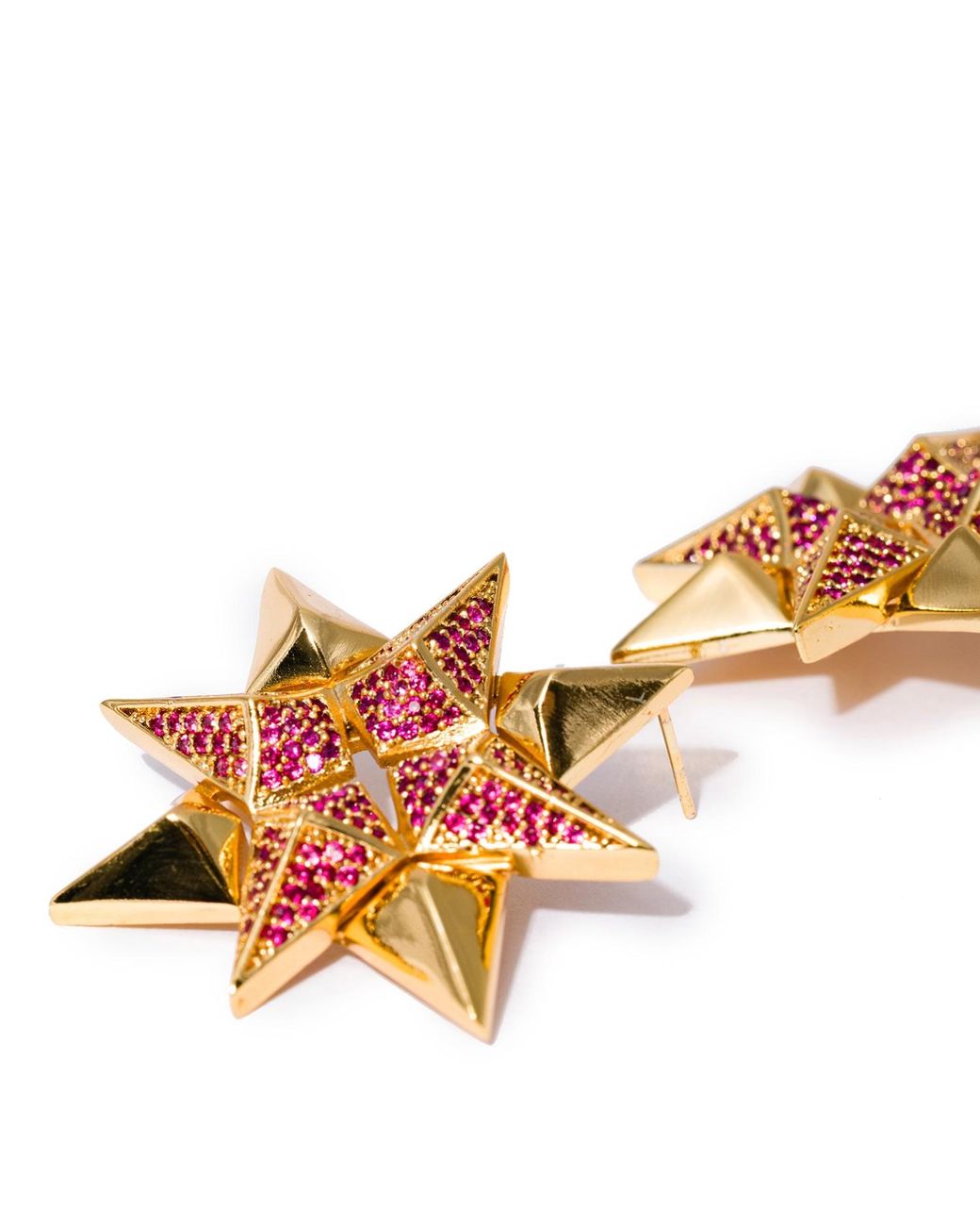 Kybele Studio Brown Starburst Earrings