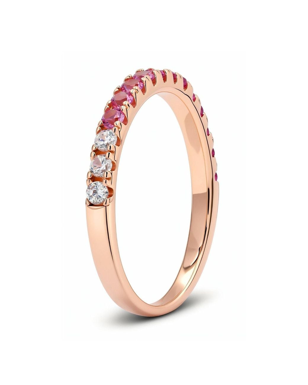 Kylie Harper Pink Petite Ombré Stackable Ring