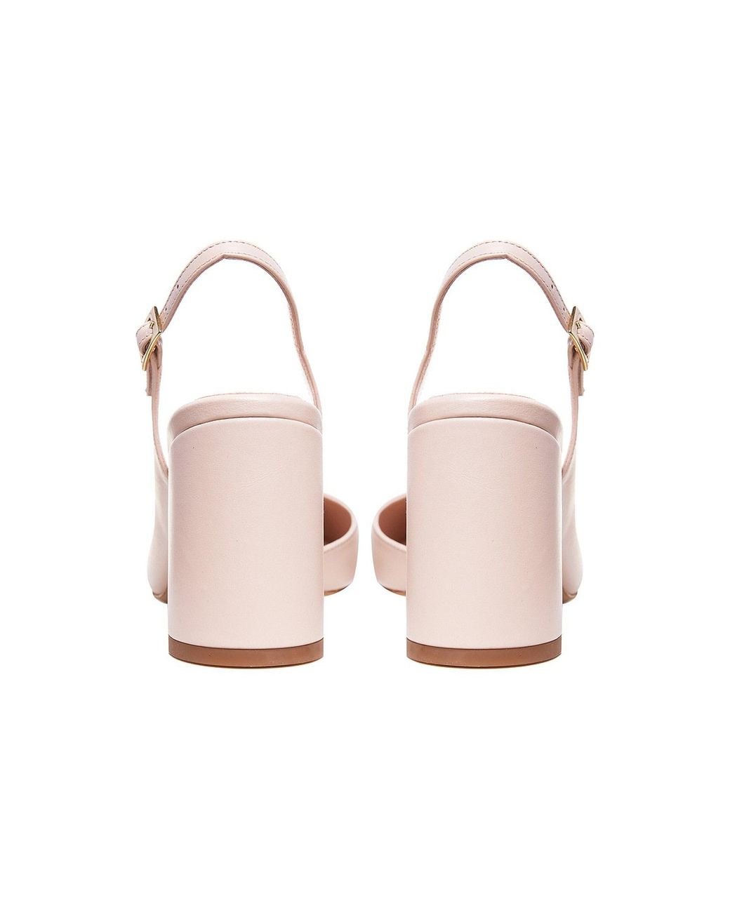 Ginissima Pink Neutrals Coco Slingback Shoes