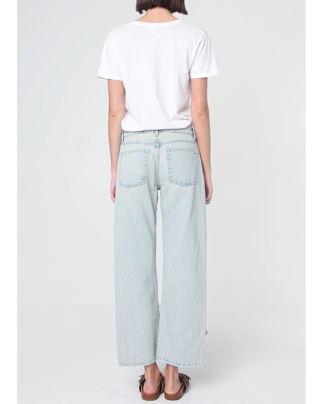 NOEND Gray Nina Fold-Up Straight