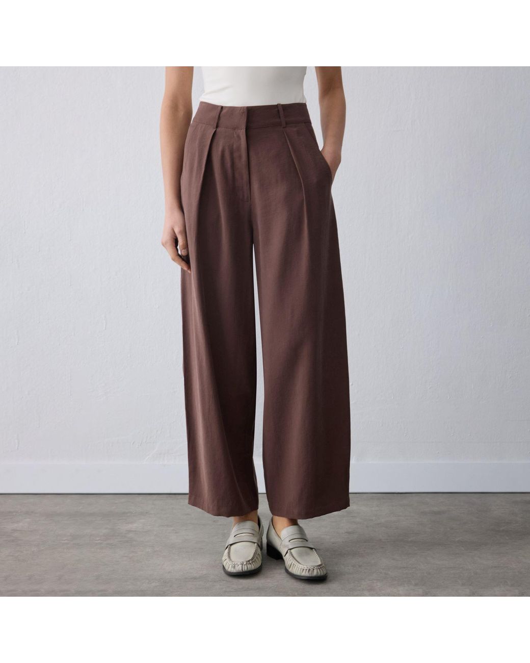 Thisisu Collection Brown Vera Pant –