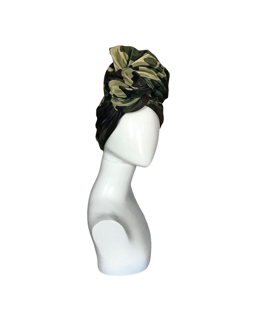 Romer Millinery Green Twisturban Turban