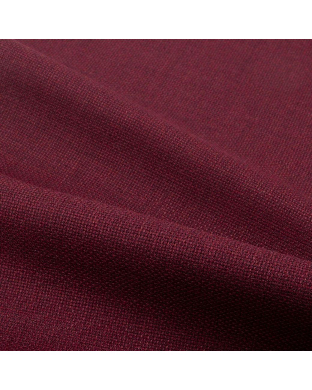 LE COLONEL Red Cabernet Italian Wool Tie for men
