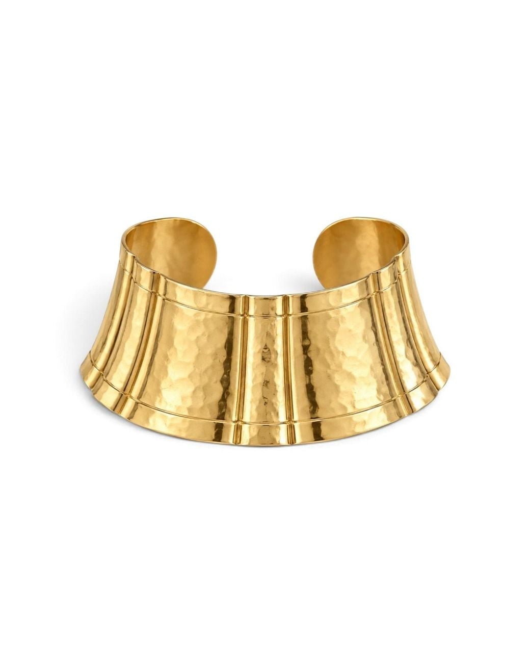 Vstyle Metallic Sculpted Cuff