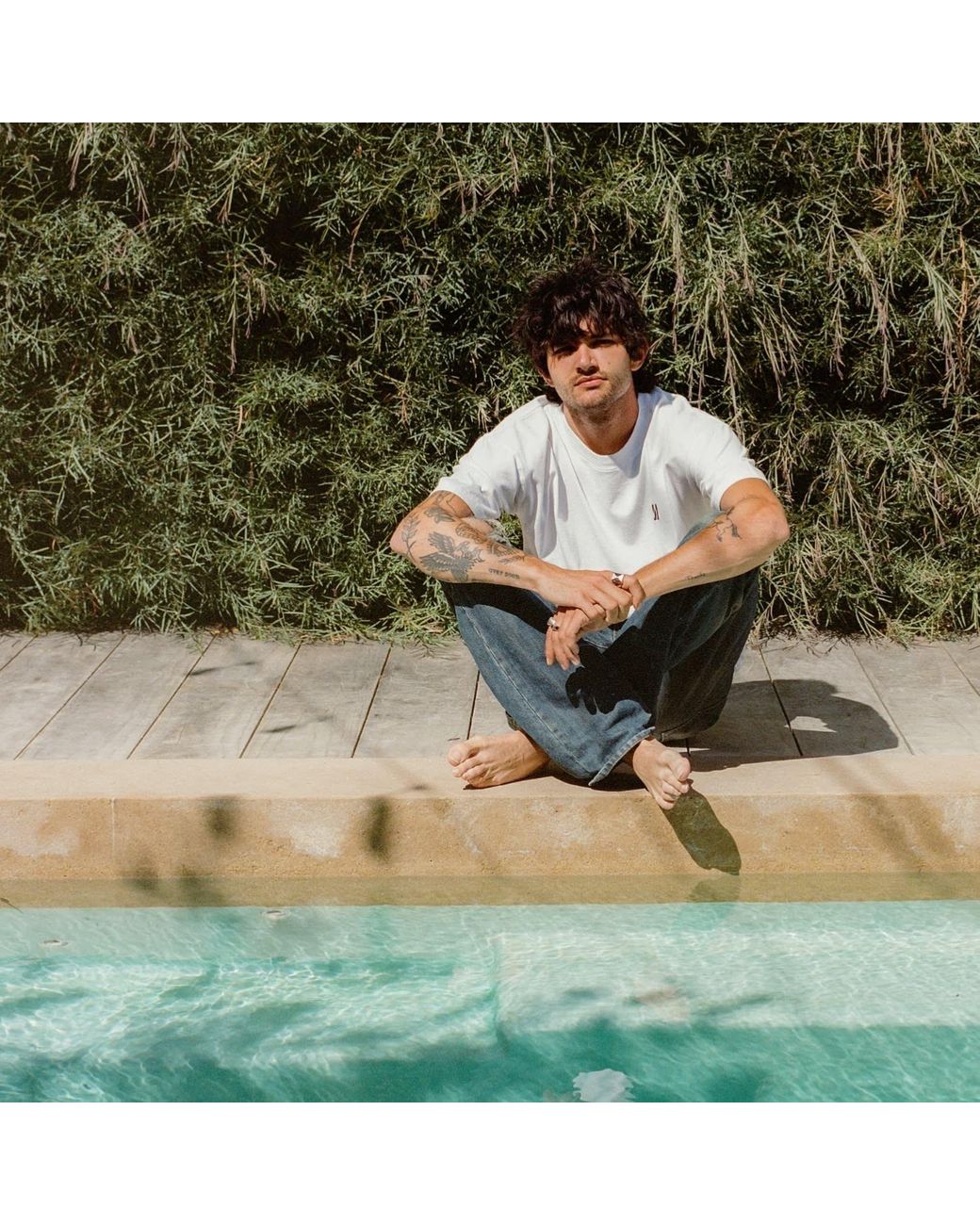 Comune White Ryder Tee for men