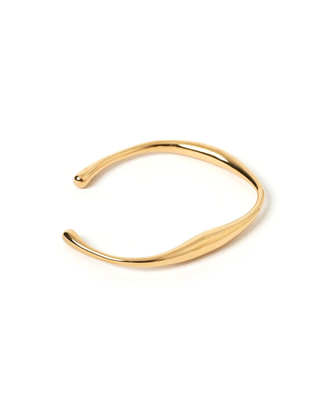 ARMS OF EVE Metallic Madison Gold Cuff Bracelet