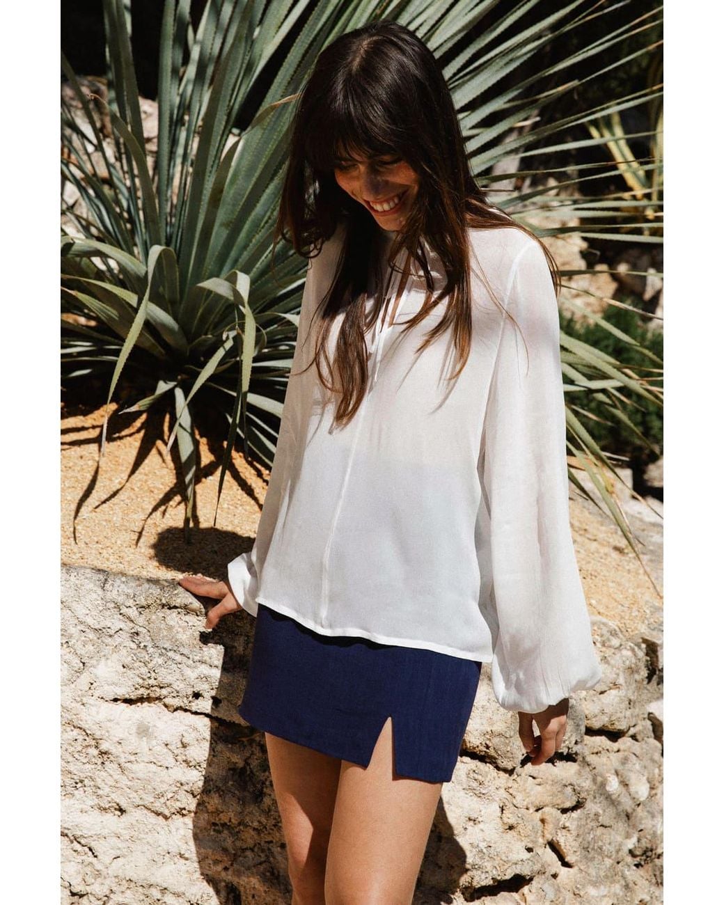 AVANI Apparel Natural Blouse Silène