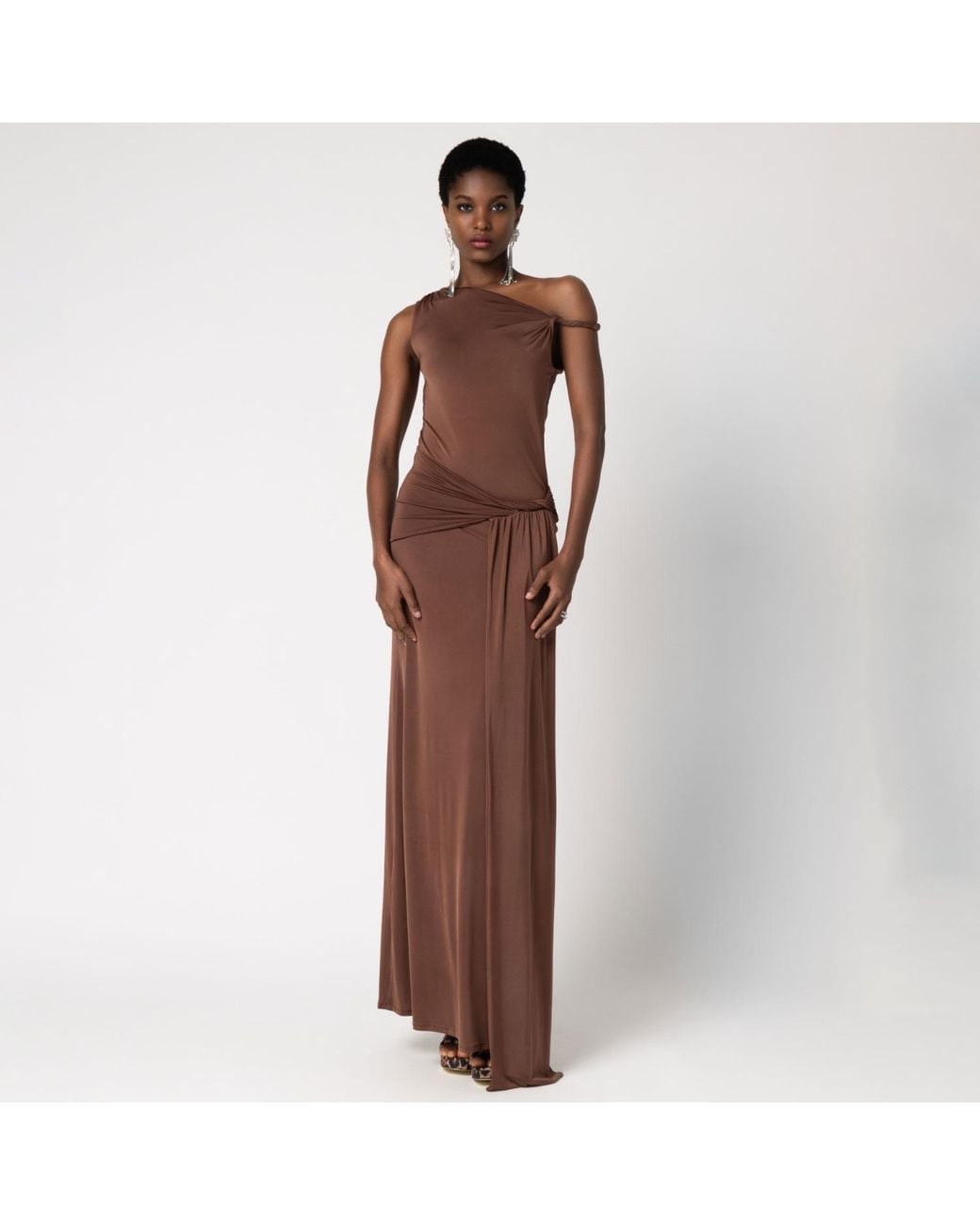 Forever Young the label Brown Dorothea Jersey Dress