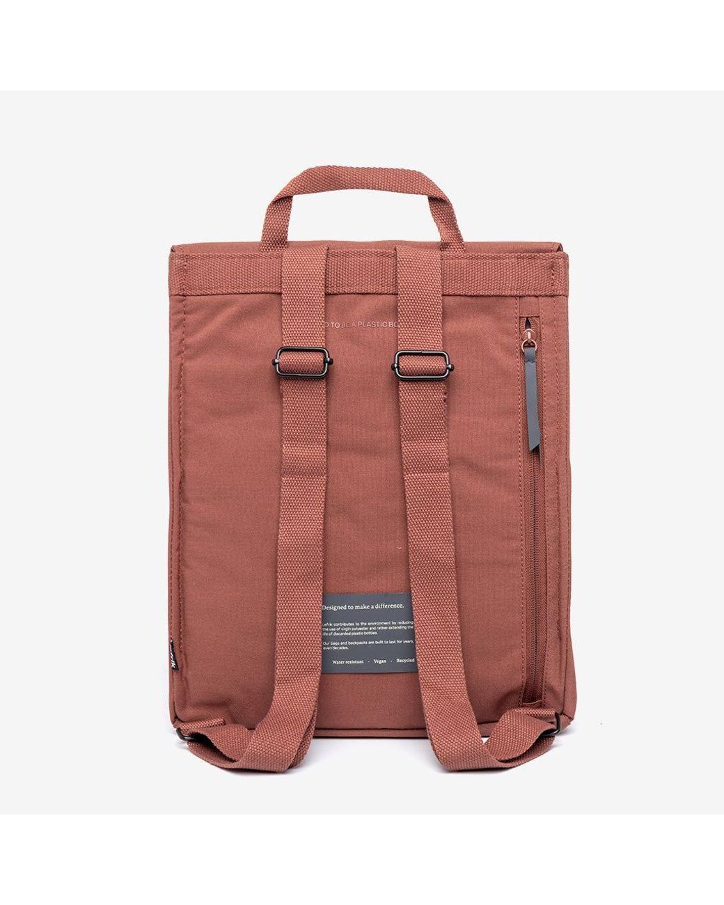 Lefrik Pink Handy Mini Backpack Bronze