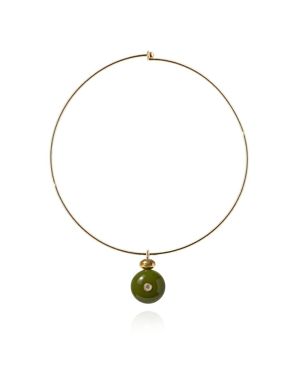 Saule Label Metallic Paloma Collar Necklace