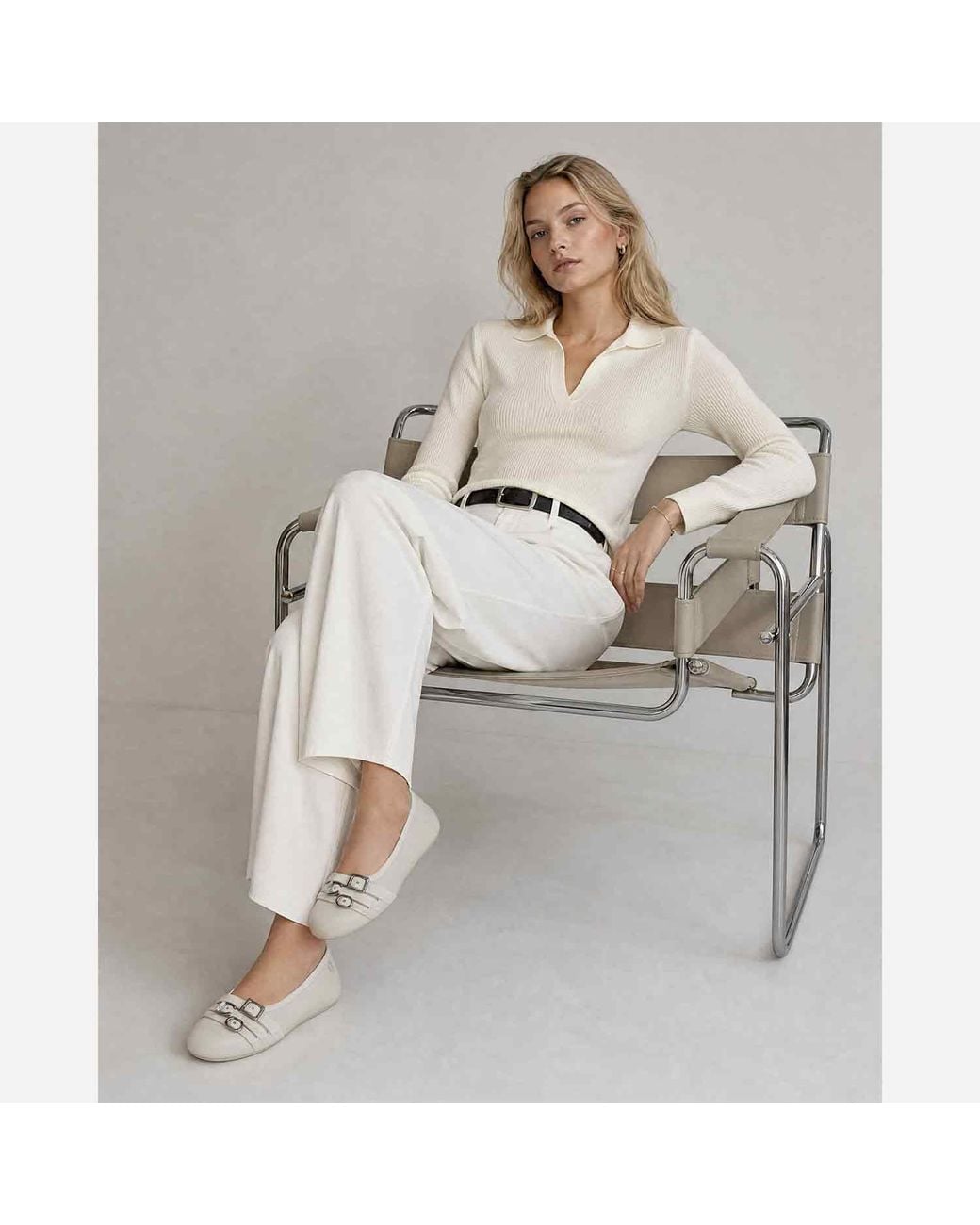 Melissa Gray Neutrals Soft Ballerina Belts