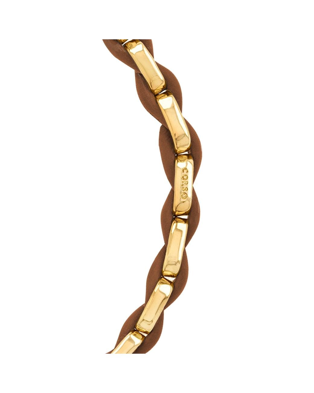 Corso Jewelry Metallic Catena Choker