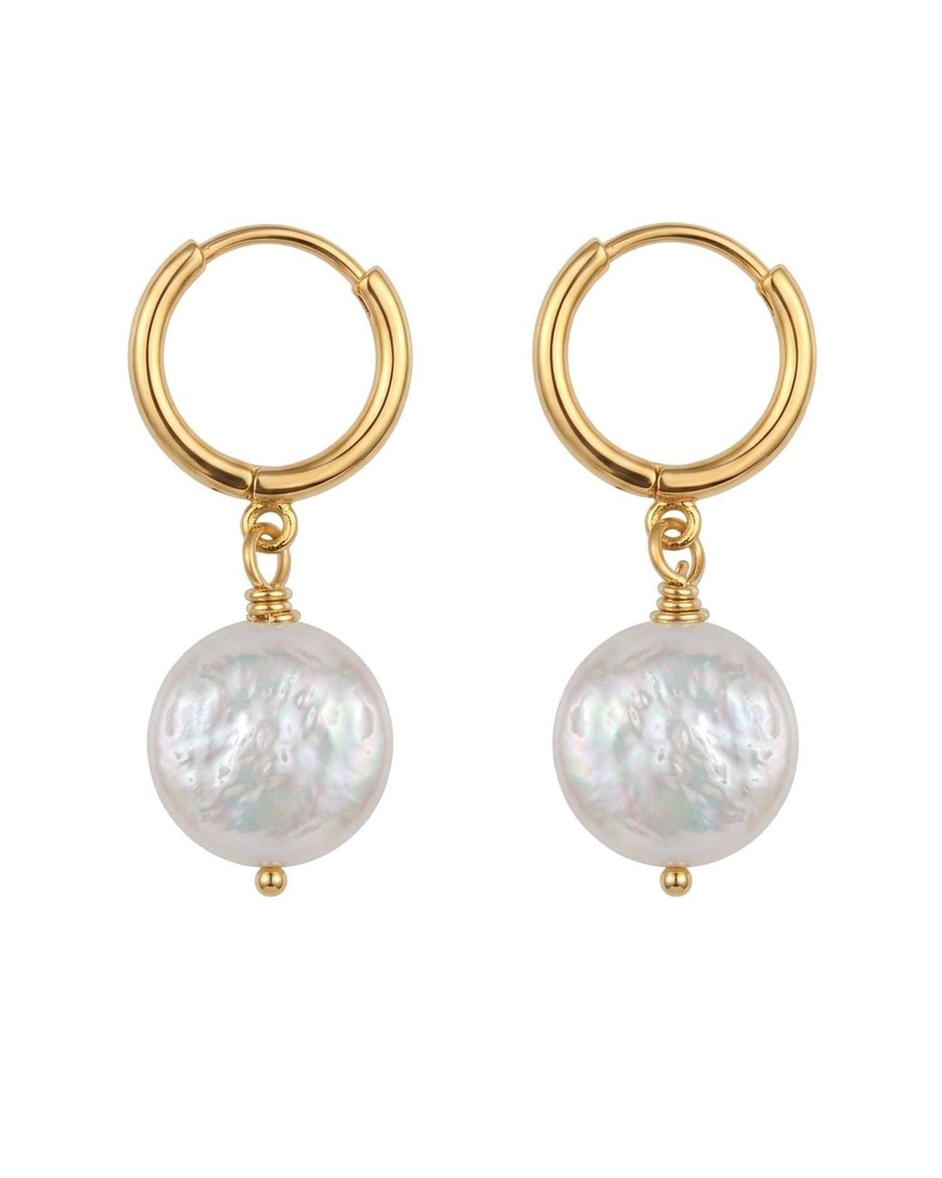 Iris London Metallic Margo Earrings