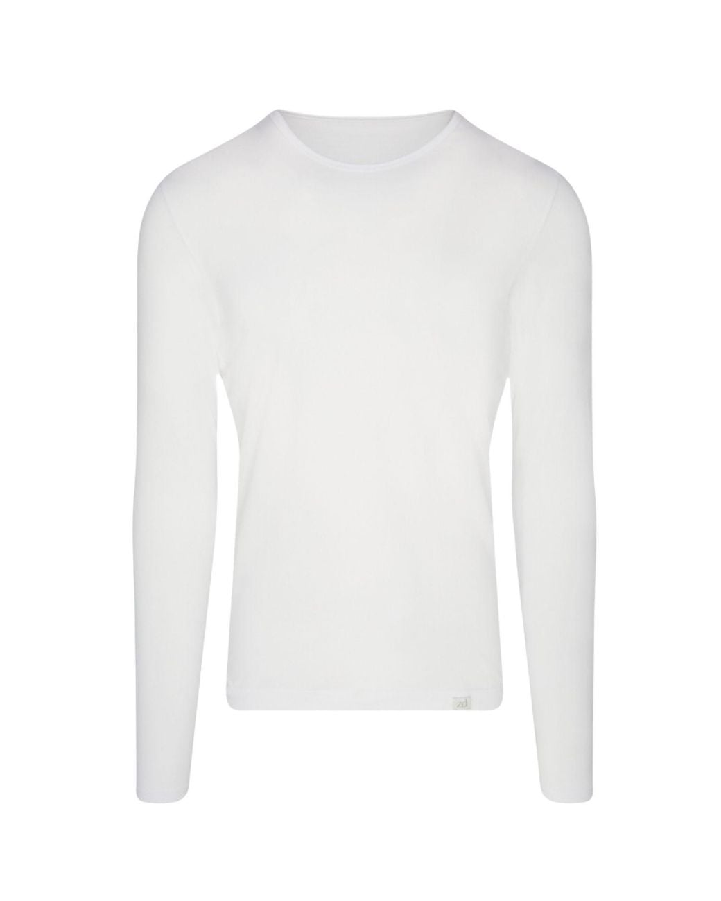 Zd - Zero Defects White Long-Sleeve T-Shirt for men