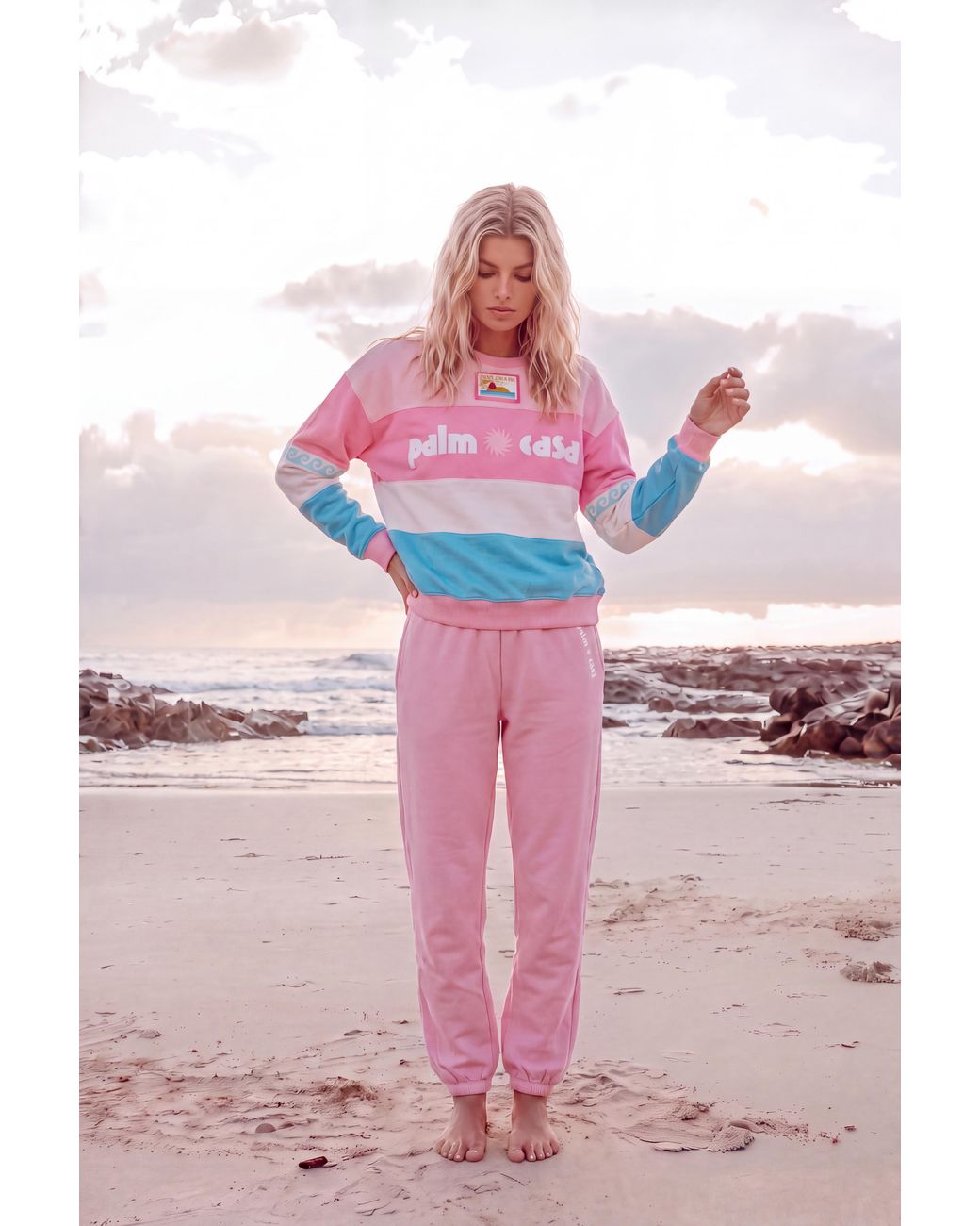 Palm Collective Red Gelato Splice Jogger