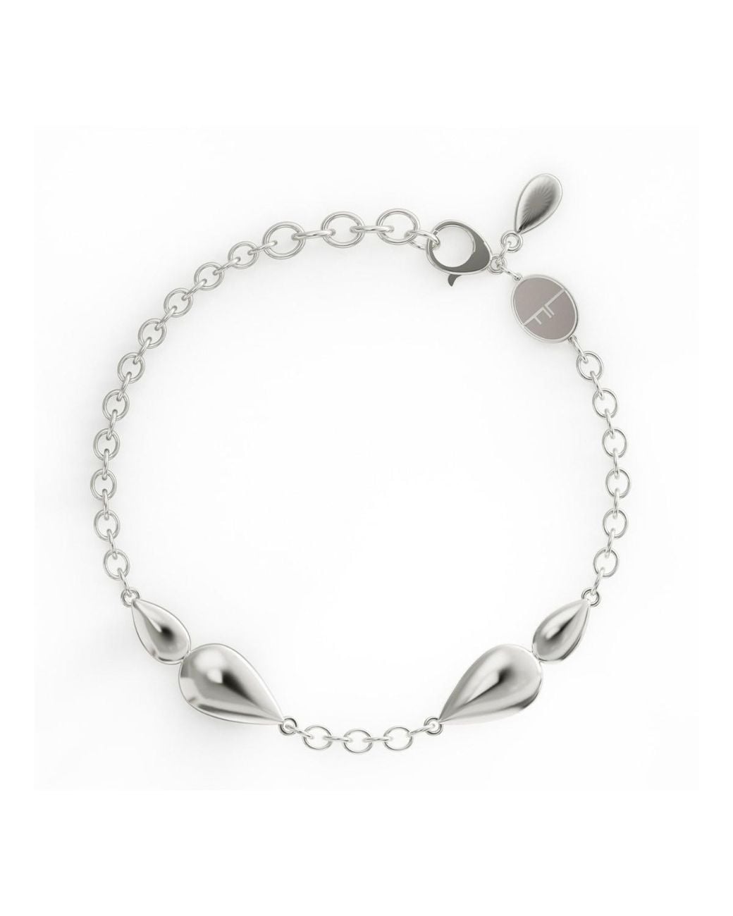 Linda Fiore Metallic Lotus Bracelet