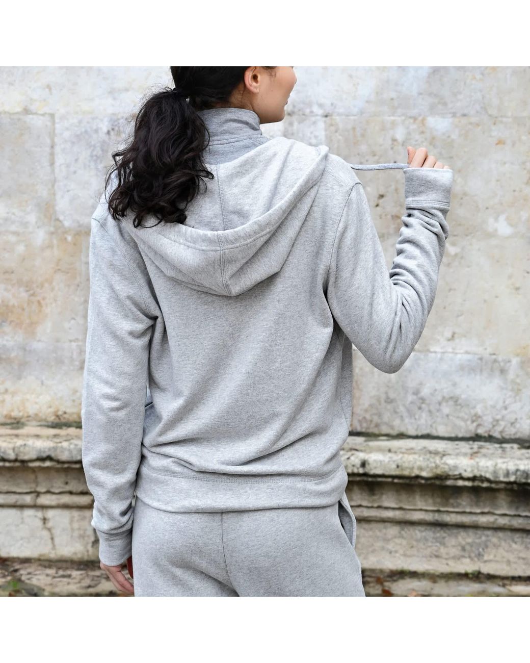 The Koozy Gray Bendet Hoodie