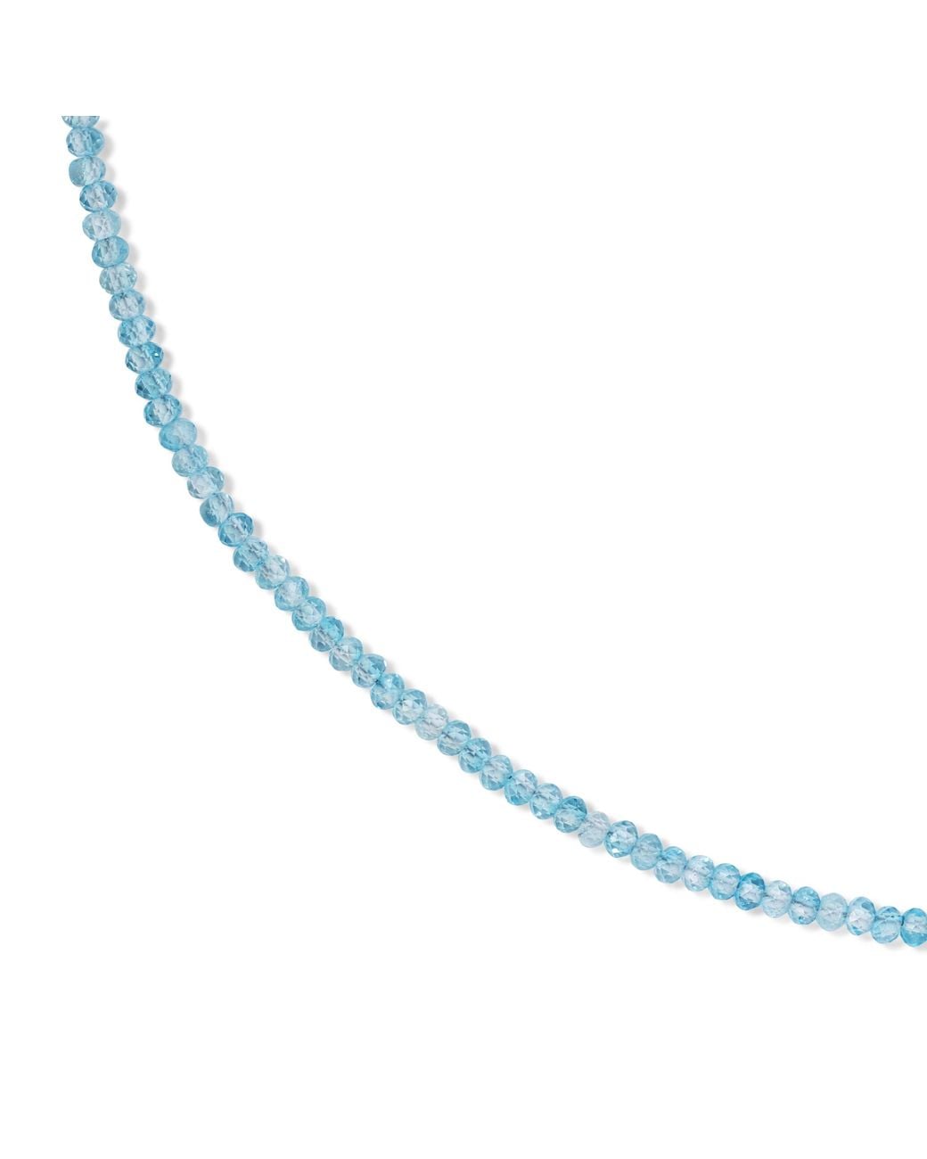 Bombyx House Blue Tiny Topaz Cluster Necklace
