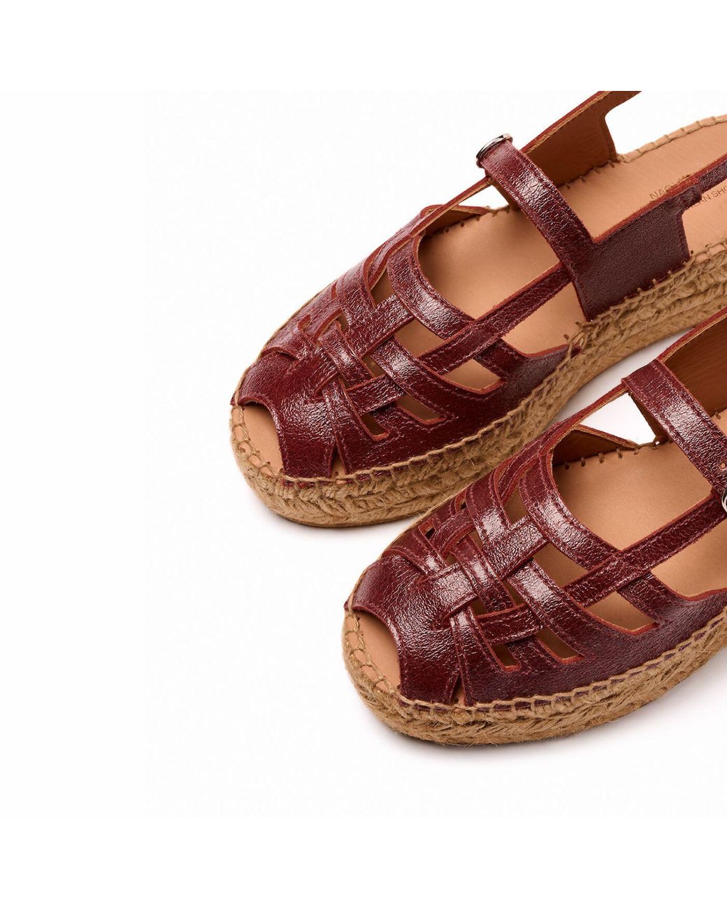 Naguisa Brown Thalis Burgundy Gloss
