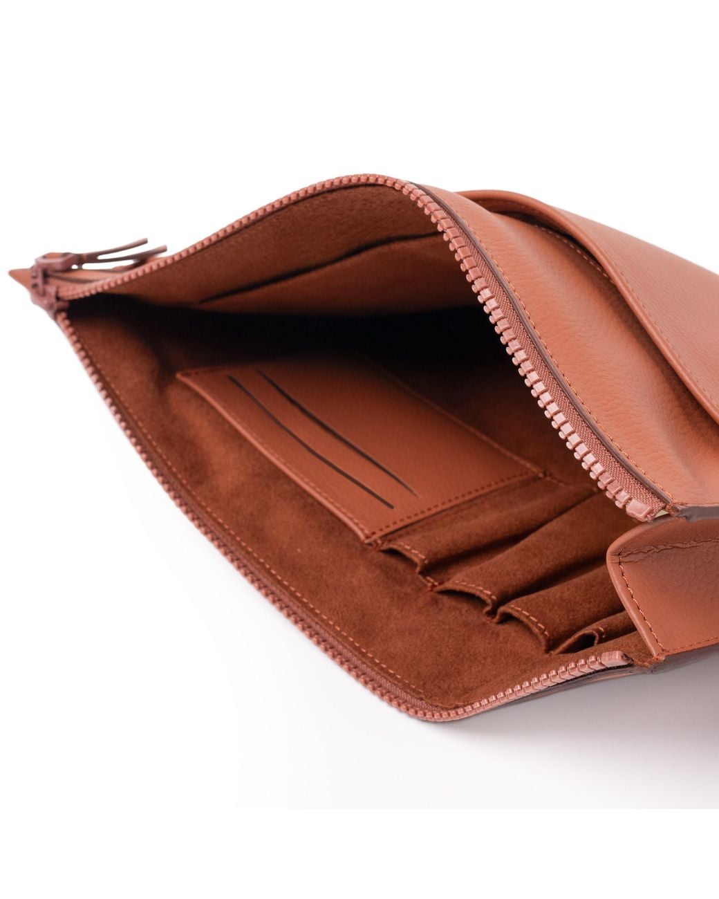 Pack'n Travel Brown Clutch Terracotta