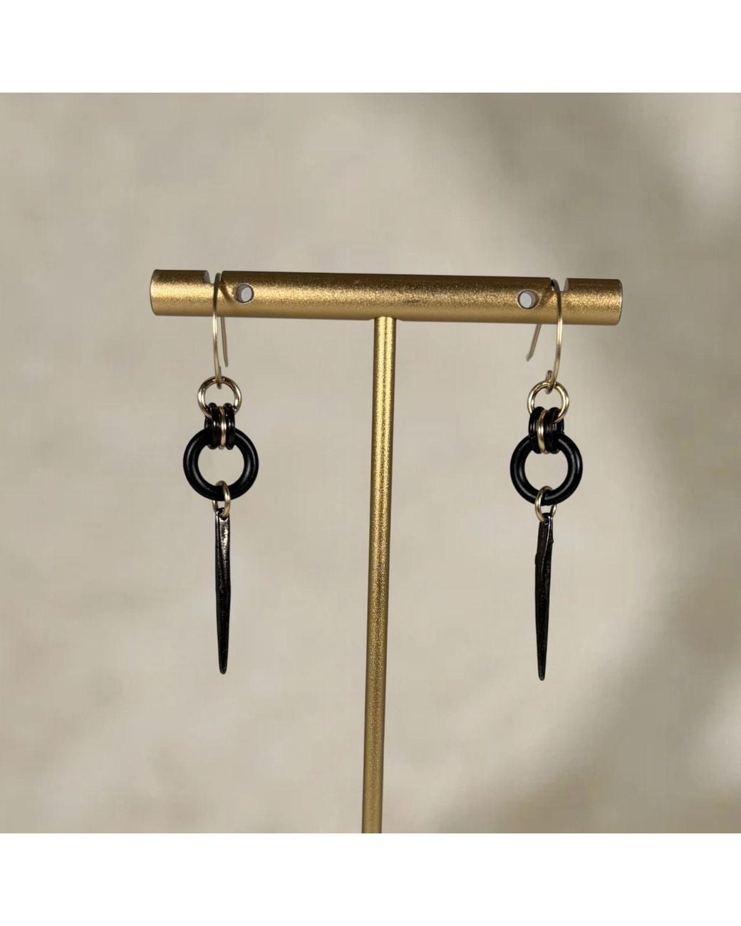 Rachel Nathan Multicolor Hook & Vermeil Spire