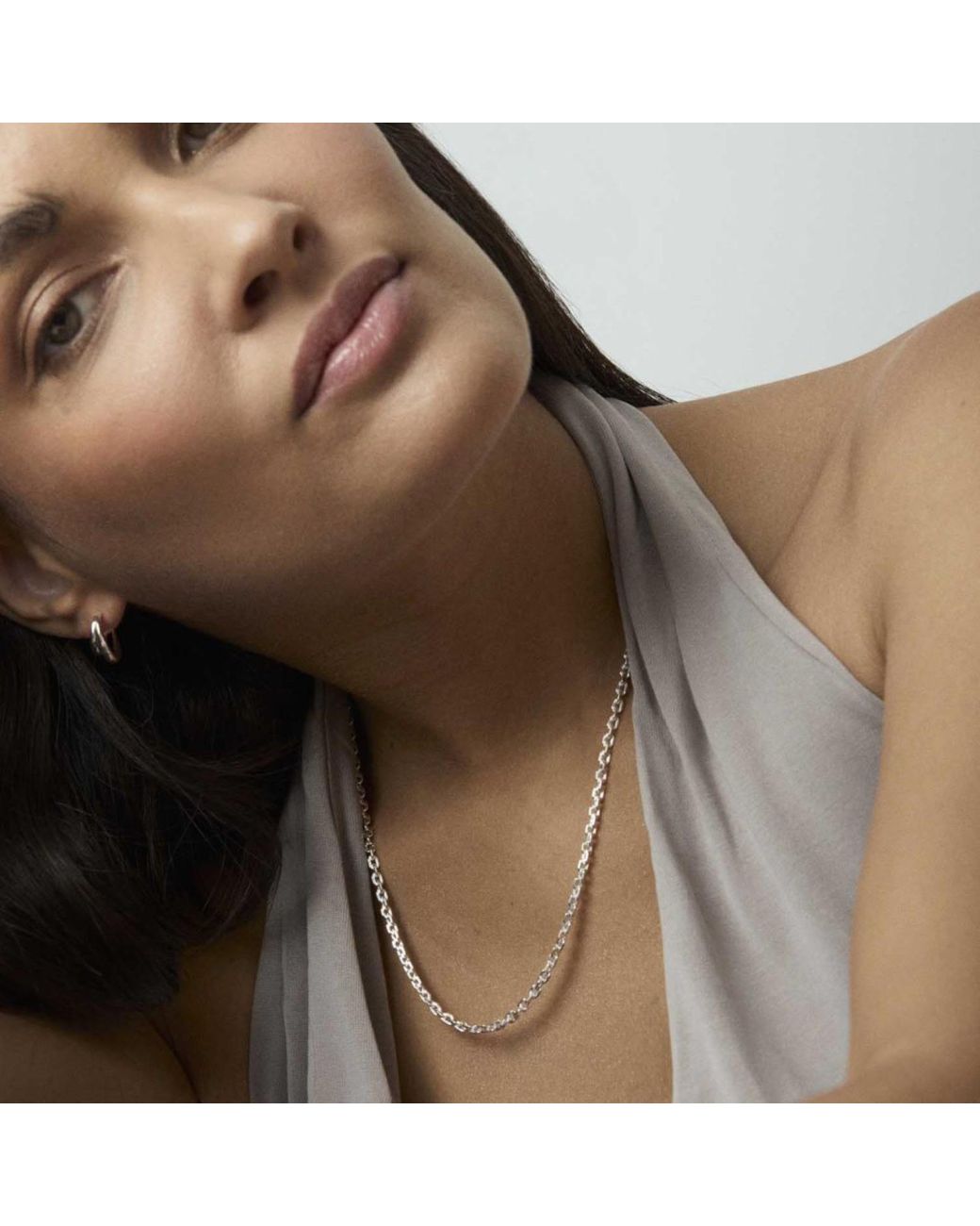 Dinny Hall Metallic Chunky Trace Chain Necklace