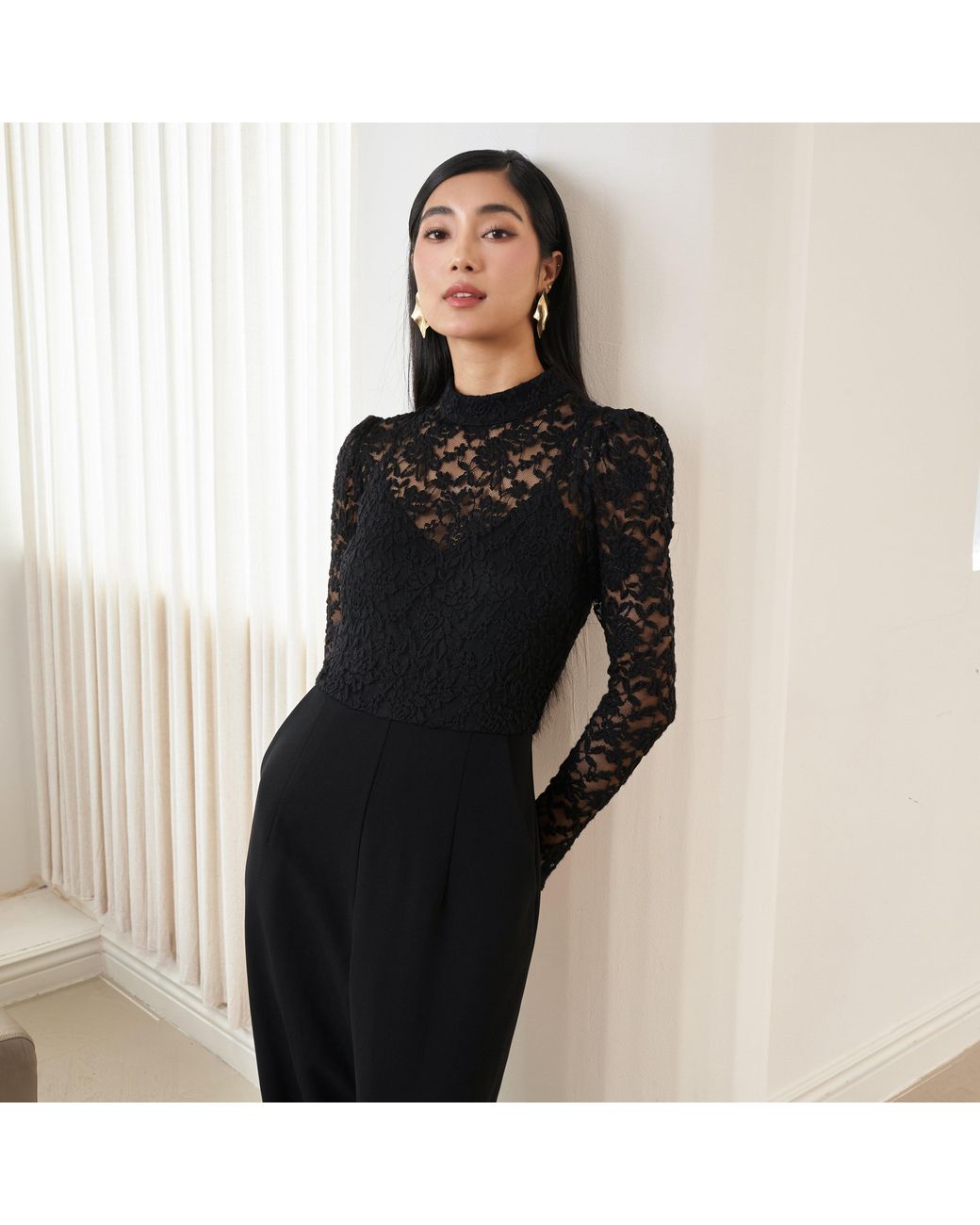 Yumi Kim Black Aviva Jumpsuit