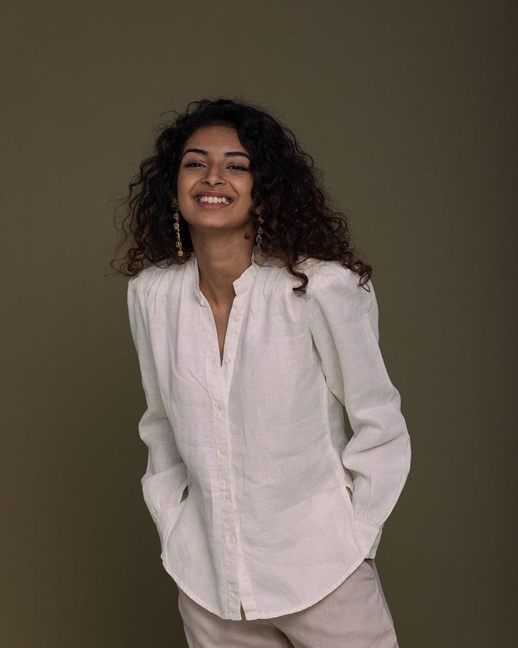 REISTOR White The Wild River Hemp Shirt