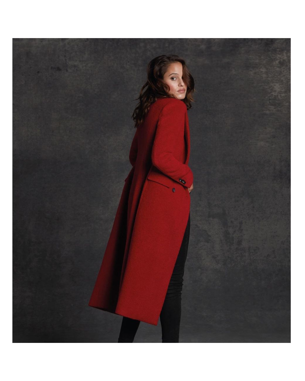 Vulto Red Bellucci Coat