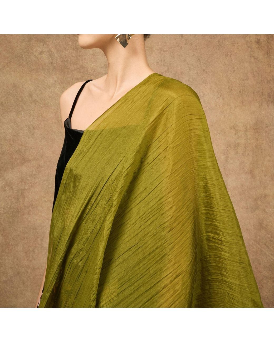 Silk and Bears Green Mulberry Silk Scarf – Everyday & Autumn Wrap