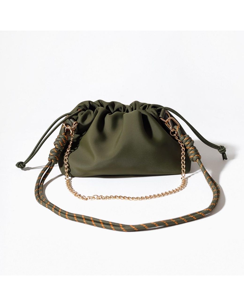 Pop Ups Brand Puff Clutch Safari in Green | Lyst UK