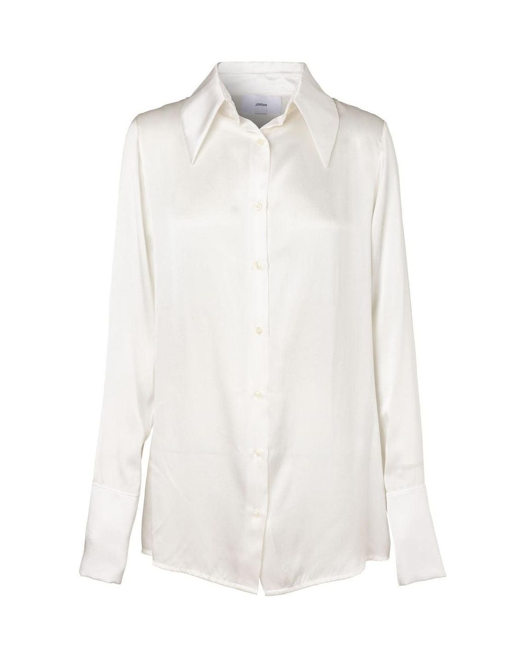 Nike White The Silk Blouse