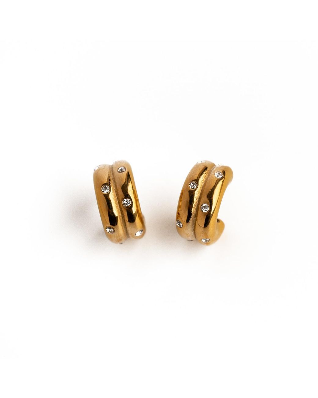 Superdivajewellery Metallic Remi Hoops